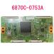 новый товар 6870C-0753A жидкокристаллический телевизор T-CON основа доска 6870C-0753A 4K 120HZ ремонт * замена детали [.. заявление выпуск возможно ]