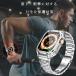 Apple Watch Series 8 7 6 5 4 SE �o���h �ی�P�[�X�t�� �A�b�v���E�H�b�` �o���h 40mm /41mm ���� �X�e�����X ������� �����Y 40mm /41mm ���������� �֘A�摜5