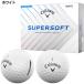 �L�����E�F�C SUPER SOFT �S���t�{�[�� 2025�N���f�� 1�_�[�X�i12������j Callaway Golf ���� �֘A�摜1