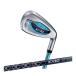  lady's Dunlop XXIO 13 iron blue single goods (#5,#6,AW)2023 year of model MP1300L carbon shaft 