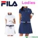  женский filler Golf короткий рукав One-piece 754-400 tops Golf одежда 2024 год весна лето модель FILA
