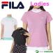  женский filler Golf короткий рукав mok шея рубашка 754-643 tops Golf одежда 2024 год весна лето модель FILA. покупка 