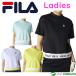  женский filler Golf UV cut короткий рукав кромка переключатель mok шея рубашка 756-660 Golf одежда 2026 год весна лето модель весна лето одежда FILA GOLF