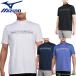  ликвидация запасов Mizuno Golf короткий рукав mok шея рубашка двойной Jaguar do общий рисунок мужской E2MAA019 Golf одежда 