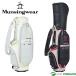 Munsingwear одежда Golf 8.5 type кожзаменитель материалы пингвин вышивка caddy bag MG5FCB02L именная табличка печать бесплатный! 2025 год весна лето модель Munsingwear GOLF