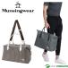  Munsingwear одежда общий рисунок сумка "Boston bag" MG6FBB04U 2026 год модели Golf сумка запирающийся шкафчик сумка большая сумка Munsingwear