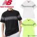  New balance Golf короткий рукав mok шея тянуть over mok шея рубашка супер скорость . мужской 012-6166003 2026 год весна лето модель весна лето одежда new balance