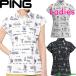  женский булавка одежда Golf одежда French рукав рубашка-поло рубашка-поло с коротким рукавом 622-3160306 Hello есть zona принт 2023 год весна лето модель PING