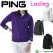  женский булавка Golf половина Zip рукав Logo ja карта вязаный 622-5275900 Golf одежда tops 2025 год осень-зима модель PING GOLF. покупка 