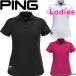  женский булавка одежда рубашка-поло с коротким рукавом полиэстер kanoko622-2260890 tops Golf одежда 2022 год осень-зима модель PING APPAREL
