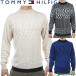  Tommy Hilfiger Golf длинный рукав - undo палец на ноге s вырез лодочкой свитер вязаный мужской THMA374 Golf одежда 