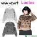 [ женский ] viva Heart Golf Leopard мохнатый вязаный 012-12010 Golf одежда tops 2024 год осень-зима модель VIVA HEART GOLF