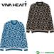  viva Heart Golf shu bar Heart рисунок вязаный тянуть over 011-14912 Golf одежда tops 2025 год осень-зима модель VIVA HEART GOLF