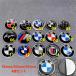 BMW 1 3 5 7�V���[�Y X1 X2 X3 X4 X5 X6 X7 �p �z�C�[���L���b�v�p �V�[���X�e�b�J�[ ���̃G���u�������S �񒼌a56mm/60mm/65mm�I 4���Z�b�g