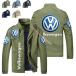  Volkswagen VW Motor Sport Logo зима одежда водонепроницаемый . способ длинный рукав жакет уличный спорт одежда & рыбалка одежда двоякое применение s рейсинг соответствует тренировочный материалы 