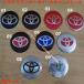 �g���^ TOYOTA �X�e�b�J�[ �z�C�[���L���b�v�V�[�� �G���u�������S �Z���^�[�o�b�W �u���b�N 56mm/60/65mm 4���Z�b�g