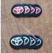 �g���^ TOYOTA �G���u�������S �X�e�b�J�[ �z�C�[���L���b�v�V�[�� �Z���^�[�o�b�W 56mm/60mm/65mm 4���Z�b�g