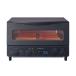 コイズミ オーブントースター 1225W 温度調節 焼き色調節 タイマー 4枚焼き ホットサンドメッシュ付属 ブラック KOS-1236/K