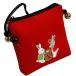 七五三 バッグ 赤うさぎ刺繍 子供用単品 和装バッグネット予約 着物　振袖　格安レンタル