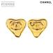  Chanel CHANEL Heart здесь Mark серьги Gold 93P аксессуары Vintage Heart Cocomark Earrings 90268650