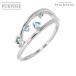  Star Jewelry Star Jewelry 6 номер кольцо голубой топаз K10 WG белое золото 416 кольцо Topaz Ring 90279410