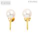 tasakiTASAKI Akoya жемчуг 6.6mm серьги K14 YG желтое золото 585 жемчуг Tasaki Shinju Akoya Pearl Earrings 90293847