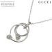  Gucci GUCCI diamond колье 45cm K18 WG белое золото 750 Necklace 90298481