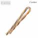  Cartier Cartiertoliniti булавка для галстука K18 YG WG PG 3 полосный s Lee Gold 3 цвет 750 Trinity Tie Pin 90306627