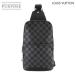  как новый Louis Vuitton LOUIS VUITTON Damier gla Fit ave новый sling корпус сумка на плечо черный N41719 90308480