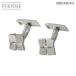  Mikimoto MIKIMOTO diamond 0.14ct/0.14ct запонки K18 WG белое золото 750 кафф links кафф links Cufflinks 90315682