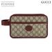  не использовался выставленный товар Gucci GUCCI Inter locking G сцепление ручная сумочка GGs шкив m кожа бежевый бордо 625764 90317855