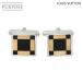  Louis Vuitton LOUIS VUITTONb тонн du Manchette kyavalie запонки SV серебряный LV Cufflinks 90319333