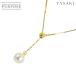 �^�T�L TASAKI �A�R���^�� 7.4mm �l�b�N���X 44cm K18 YG �C�G���[�S�[���h 750 �p�[�� �c��^�� Necklace 90326570
