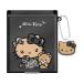  Hello Kitty эмблема имеется M размер зеркало девушка mi черный рисунок 137478 [M рейс 1/8]