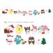  Sanrio герой z Рождество Galland стена украшение рисунок 242616 [M рейс 1/6]