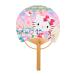  Hello Kitty поздравительная открытка summer бамбук производства веер "uchiwa" карта ветряной колокольчик рисунок 684899 [M рейс 1/3]