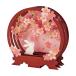  поздравительная открытка весна круг полки Sakura . заяц 718564 [M рейс 1/3]