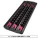 �\�P�b�g�z���_�[ 330mm �A���~�� �\�P�b�g���[�� 10�N���b�v�t ���b�h �u���[ �u���b�N 6.35mm 9.5mm 12.7mm ��p�� PWT SH330 �֘A�摜4