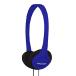 Koss KPH7B Portable On-Ear Headphone with Adjustable Headband - Blue by Koss [¹͢]