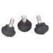 Leofoto LF-16 Set of 3 30mm Diameter Universal 3/8