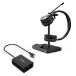 ̲Yealink WH62 Wireless Headset with EHS60 Adapter DECT Headset with Microphone Teams Zoom Certified Noise Canceling Mic Compatible foɾ