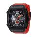 Invicta Men's S1 Rally 48mm Silicone Quartz Watch, Red (Model: 44138)