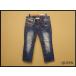 LOLITA JEANS used processing cropped pants jeans *XS^ Lolita jeans / Denim pants / lady's /24*5*3-26