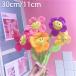 [30cm] Корея . очень популярный Smile цветок. букет букет украшение произведение искусства подарок Smile цветок Корея мягкая игрушка букет букет .. нет цветок kz79-q-to