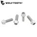եȥ Ti water bottle cage bolts 4 packTiܥȥ륱ܥ4 Wolftooth