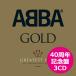 abaCD альбом ABBA GOLD GREATEST HITS 40 anniversary commemoration запись 3 листов комплект зарубежная запись aba Gold abaCD ABBACD