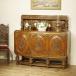  Britain England antique furniture bar Boss leg sideboard buffing . sculpture . oak material A552W