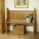  Британия Англия античный мебель 1900 годы bench Church bench Victoria nChurch Bench сосна материал чистота B228W