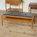  Британия Англия Vintage дизайнерский мебель David Pye двусторонний bench стол 1960 годы щеки материал B759W