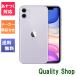 「新品 未使用品 白ロム」SIMフリー iPhone11 64gb purple パープル※赤ロム永久保証 [正規SIMロック解除][Apple/アイフォン]][[MWLX2J/A][A2221]